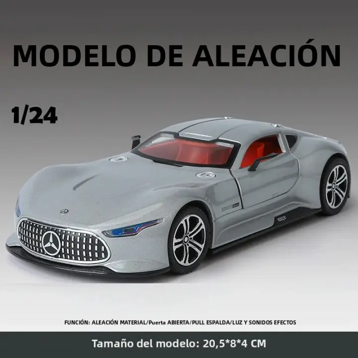 Modelo De Coche De Aleación Simulación 1/24 Benz AMG Vision GT Juguete Metálico Para Colección Regalo De Cumpleaños Para Niños Decoración Para El Hogar - 1
