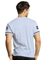 Camiseta De Baloncesto Los Angeles 23 Para Hombre Cuello V Manga Corta Casual Y Deportiva Con Impresión Digital Polyester - details 6