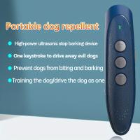 Dispositivo De Entrenamiento Antiladridos Para Perros Portátil Con Control De Conducta Silencioso Y Indicador LED Deterrente Ultrasonido - details 1