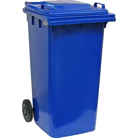 Cubo de Basura Orework - 240 L - Verde - Gran Capacidad - 1