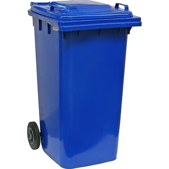 Cubo de Basura Orework - 240 L - Verde - Gran Capacidad - 1