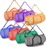 Bolsa de Lona de Malla con Cremallera y Correa ajustable para el hombre, 15 "x 36"-Bolsa de Gimnasio multiusos de gran tamaño - Bolsa de viaje y Buceo de Malla transpirado - details 2