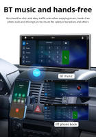 Juguete De Coche Portátil IPS Táctil 11.26 Pulgadas Reproductor Multimedia 4K DVR Con Wireless CarPlay/Android Auto Dual Lente Grabadora De Conducción - details 10