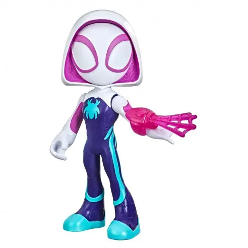 SPIDEY FIGURA SUPERHEROE GHOST SPIDER F3987 MARVEL HASBRO - 1