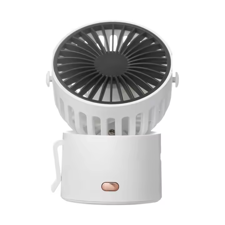 Ventilador de Cuello Mini Portátil Recargable, Móvil, Clip Inalámbrico para Exterior y Oficina - 1