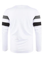Camiseta informal de manga larga con cuello redondo para hombre, camisa deportiva de moda con bloques de color, para primavera y otoño - details 22