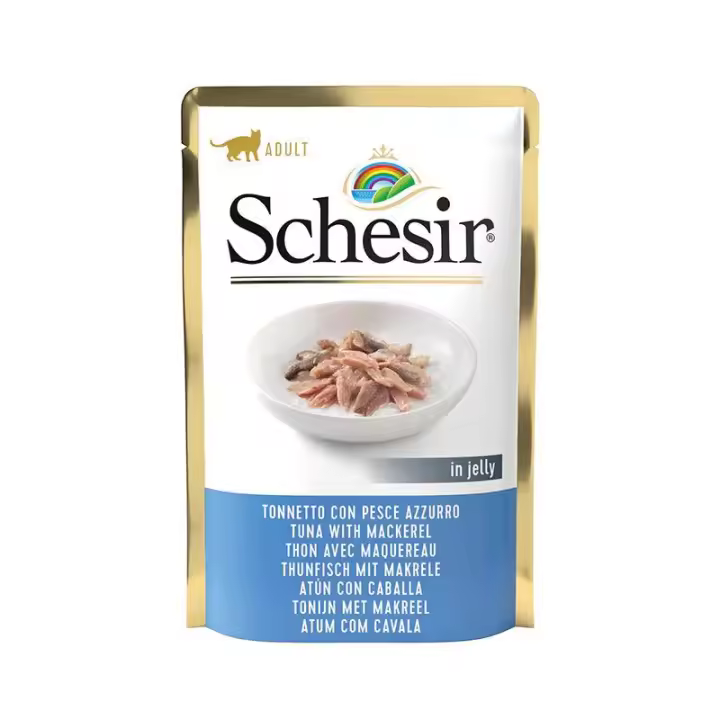 Schesir Atún y Pescado Azul en Gelatina 20x85 gr - 1