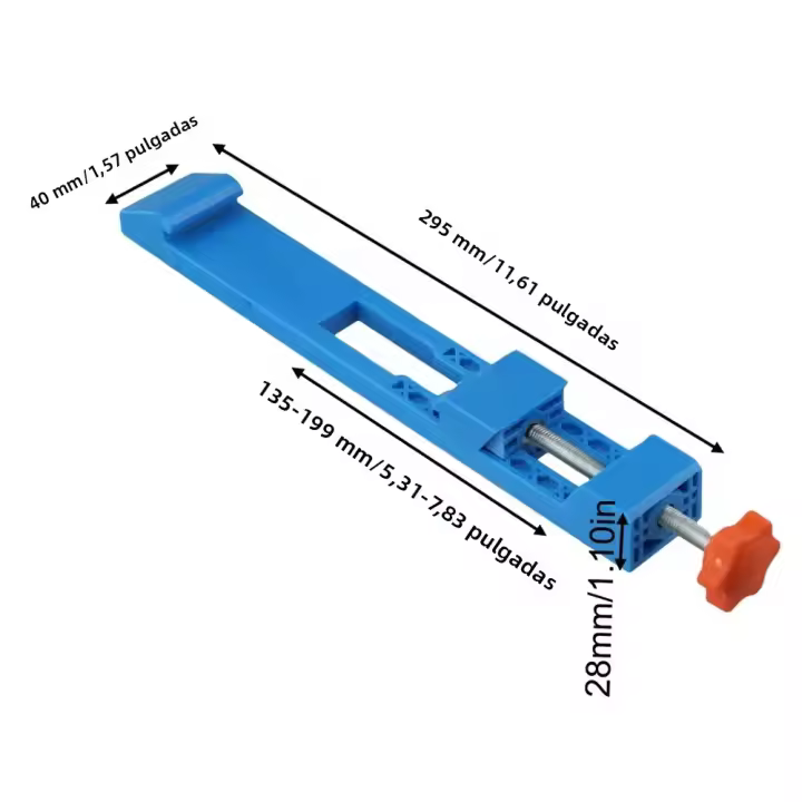 Guía Ajustable Para Sábanas Circulares Con Base De Millo Y Abrazaderas Para Posicionamiento Preciso De Máquinas De Corte Herramienta De Carpintería DIY - 1