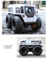 Modelo De Coche Todoterreno De Metal Diecast 1:24 Sherp Ruso Con Sonido Y Luz Coleccionable Para Hobby O Regalo Para Mayores De 14 Años - details 18