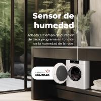 EVVO  S3 Mini secadora Compacta de 3 kg, Blanco, Secado por Evacuación, Sensor de Humedad - details 2