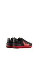 Emporio Armani Zapatillas Zapatos Hombre Azul Rojo X4X583 XN647 M651 - details 2
