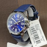 Reloj analogico Casio MTP-V004L-2b correa piel azul - details 1