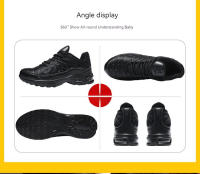 Botas De Trabajo Para Hombre Zapatillas De Aire Ligera Antipinchazos Indestructibles Con Punta De Acero Zapatos De Seguridad - details 10