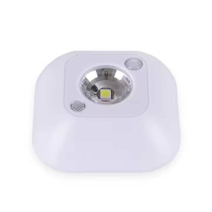 Lámpara De Noche LED Sensor Magnético Doble Sensor Infrarrojo Ahorradora De Energía Lámpara De Pared Para Armario Y Piso - 1