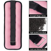 Pareja De Pesas Para Tobillo Ajustable De Neopreno (0.5kg/1kg) Para Fitness Terapia Y Ejercicios En Casa Strap Para Piernas Y Brazos - details 1