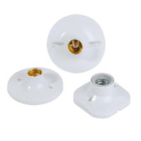 Soporte De Bombilla LED E27 Base Redonda Para Lámpara Colgante Soporte De Techo Y Pared Industrial Material De Plástico Y Metal - details 0