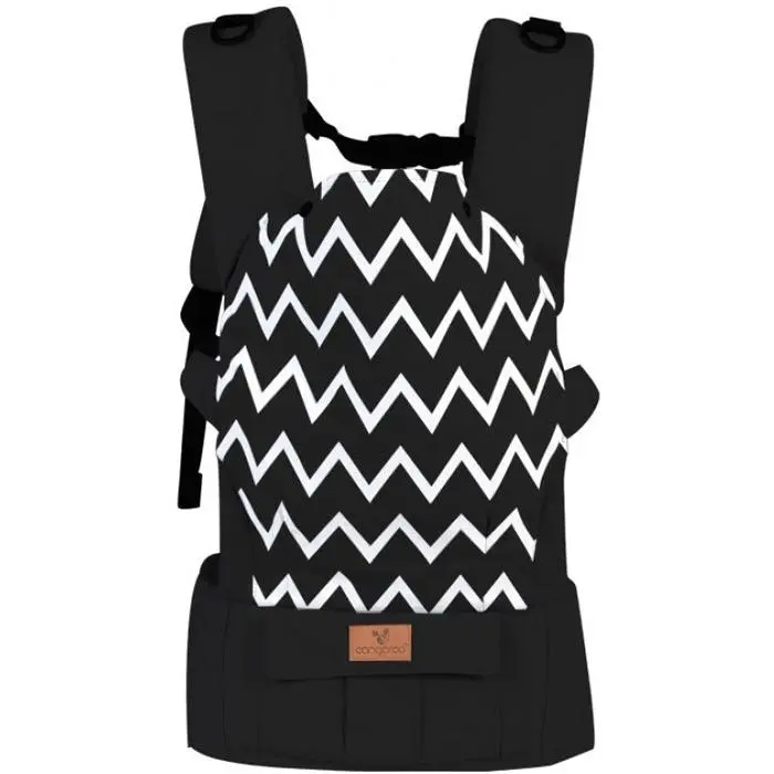 Porta bebé ergonómico Cangaroo Explorer black - 1