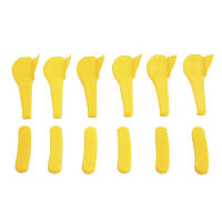 12Pcs ProteCTOR DE LLANTAS DE COCHE Nylon Inserto De Cabeza De Pato Para Cambio De Neumáticos Protección Para Rines - details 0