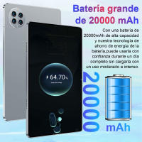 2025 Versión Global,Tablet Android 5G, 14 Núcleos,Nueva Red, 20000mAh,16GB + 1TB, 10,1 Pulgadas, Android 13,0, Wifi - details 9