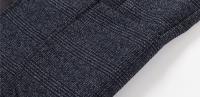 Traje Retro Para Hombre Con Cuadros Alta Calidad Primavera Otoño Moda Casual Elegante Chaqueta Top Con Cierre Único - details 4