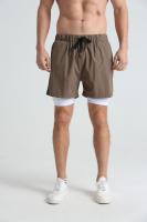 Nuevos Shorts De Verano Para Hombre Doble Capa Gimnasio Deportivo Secado Rápido Entrenamiento 2 En 1 Multibolsillos Pantalones De Correr - details 13
