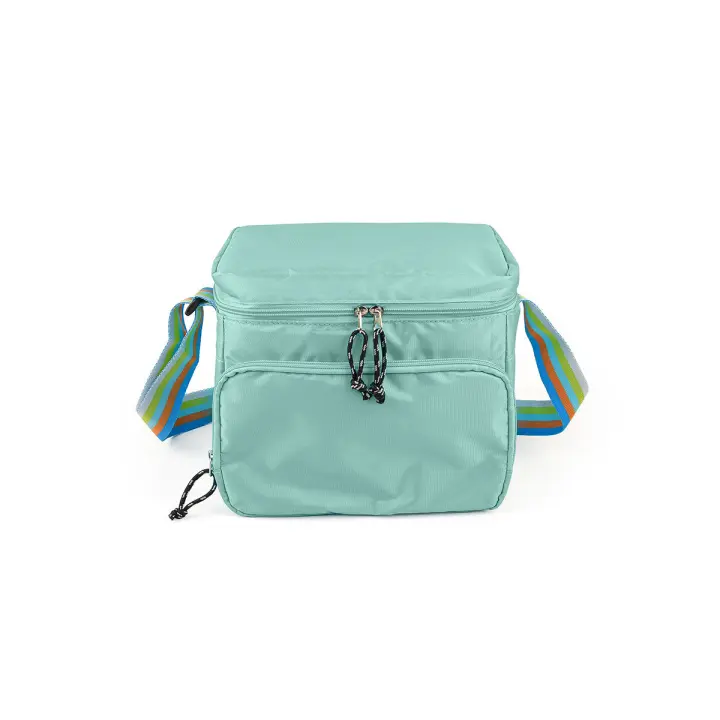 IRIS Summer - Nevera Portátil de 12L con Cinta Regulable. Menta - 1