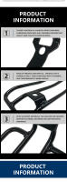 Porta Equipaje Trasero Modificado Para Harley Nightwalker 975 Nightster 975 Rack De Motocicleta Material De Hierro - details 3