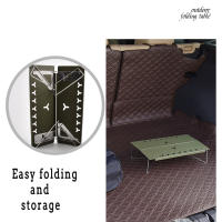 Mesa De Camping Ultraligera Plegable Con Portátil Para Pesca Al Aire Libre Material De Aluminio Compacta Para Exteriores - details 16