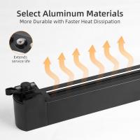 Iluminación De Pista LED Completa 110V 220V Luz De Techo Colgante Para Decoración De Sala De Estar Y Dormitorio Con Rail De Luces Spot - details 9