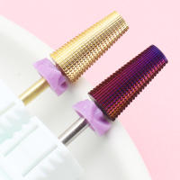 Broca De Uñas De Titanio Y Carburo Multiusos 5 En 1 De Acero Con Alta Dureza Para Eliminar Gel Duraderamente Uso Manual - details 0