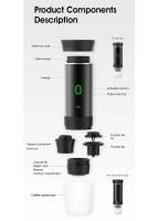 Portable Cordless Electric Espresso Machine for Car, Home, Camping 3 in 1 Capsule Powder Travel Coffee Machine - details 13