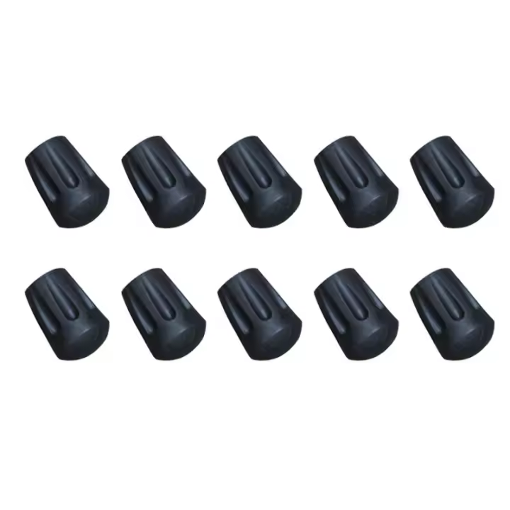 10 Pcs Puntas De Camuflaje Para Bastón De Trekking Y Montañismo Protección De Cabeza De Bastón De Caminata Al Aire Libre - 1