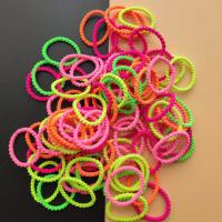100pcs Bandas De Cabello De Goma Para Mujer Accesorios Coreanos De Cabello Anillos Elásticos Para Atar El Cabello No Dañinas Para El Cabello - details 1