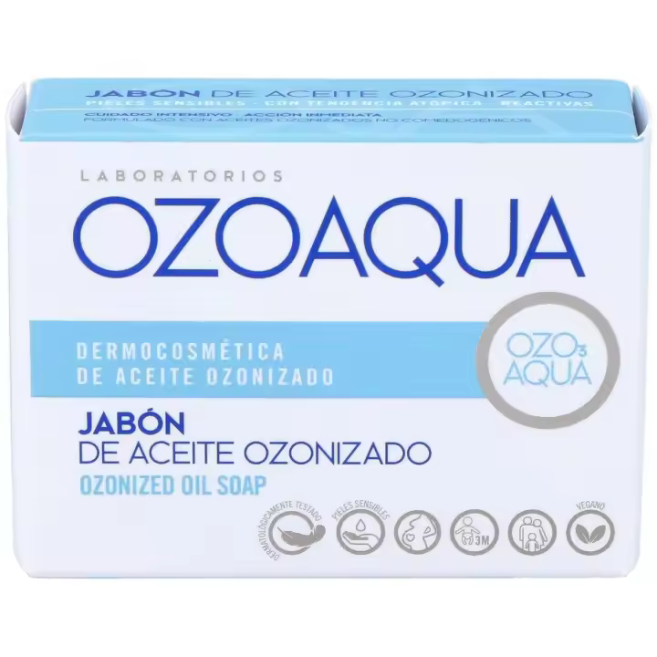 Ozoaqua Jabón De Ozono En Pastilla, 100 G - 1