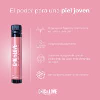 Elixir De La Juventud CHIC & LOVE Skin Formula - Vitaminas para la Piel | Colageno Hidrolizado | Viales Bebibles (20x25 Ml) - details 9