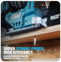 Sierra Curva Eléctrica Portátil Para 18V Makita 3500RPM Herramienta Multifuncional De Carpintero Sin Batería Siemprechequée QXJ006 - details 1