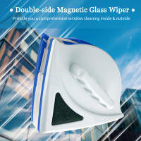 Cepillo De Limpieza Para Ventanas De Vidrio Magnético Doble Cara Herramienta De Limpieza Triangular Para Superficies De Vidrio - details 3
