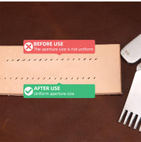 Herramienta Auxiliar De Talla En Cuero Con Punzón Y Herramienta De Acampe De Borde Chamferado R5 R10 R15 R20 Para DIY - details 1