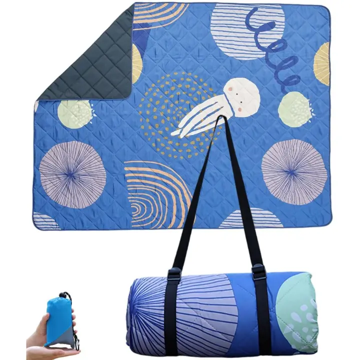Manta de Bolsillo para exteriores y picnic, paquete de 2 - 1
