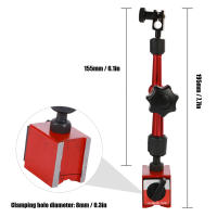 Soporte Magnético Para Indicador Dial Medidor De Bore Con Base De Medición Micrómetro Herramienta De Comparsa Horaria Tipo Medidor Comparador Reloj - details 6