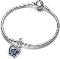 Pandora Colección Moments Luna-Colgante de Estrella Fugaz, Viene con un completo embalaje de Caja de Rego. - details 1