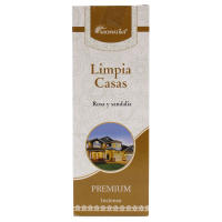 Viva Esencia – Incienso en varillas Aromatika Premium Purificación con aroma a rosa y sándalo | Hecho en India con hierbas naturales | Ideal para limpiar el hogar, armonizar espacios y relajarse – Limpia Casas - details 0