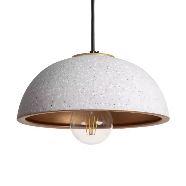Ledkia Lámpara Colgante Cerámica Crowe de Diseño único y Elegante para Interiores - 1