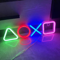 Lámpara LED De Juego Personalizada Con Diseño De Icono Neon Para Pared Decoración De Habitación KTV Bar Club Luz Colorida Atmosfera Playstation - details 2