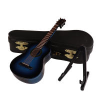 Mini Guitarra Clásica De Madera 10CM Modelo De Instrumento Musical Decoración Para Dormitorio Y Sala De Estar Regalo Original - details 7