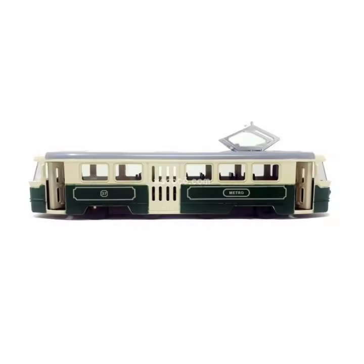 Metro Clásico Metálico - Maqueta de vehíclo en miniatura, metálico, movimiento con retrofricción - Escala 1:35 - xocoto - 1