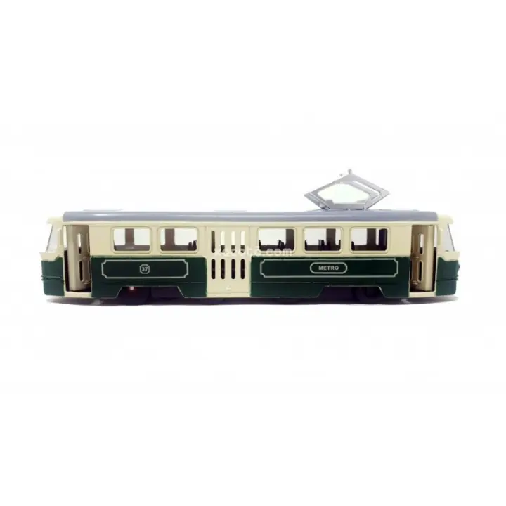 Metro Clásico Metálico - Maqueta de vehíclo en miniatura, metálico, movimiento con retrofricción - Escala 1:35 - xocoto - 1