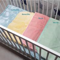 Royal Manta Bebé Lisa Terciopelo Suave y Cálida para Minicuna / Carro y Sillas de paseo 80x110 cm Ideal para Otoño e Invierno - details 0