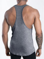 Top De Gimnasio Para Hombres Verano Quick-Dry Elastic Loose Sports Camiseta De Entrenamiento De Gimnasio Running Y Baloncesto - details 8