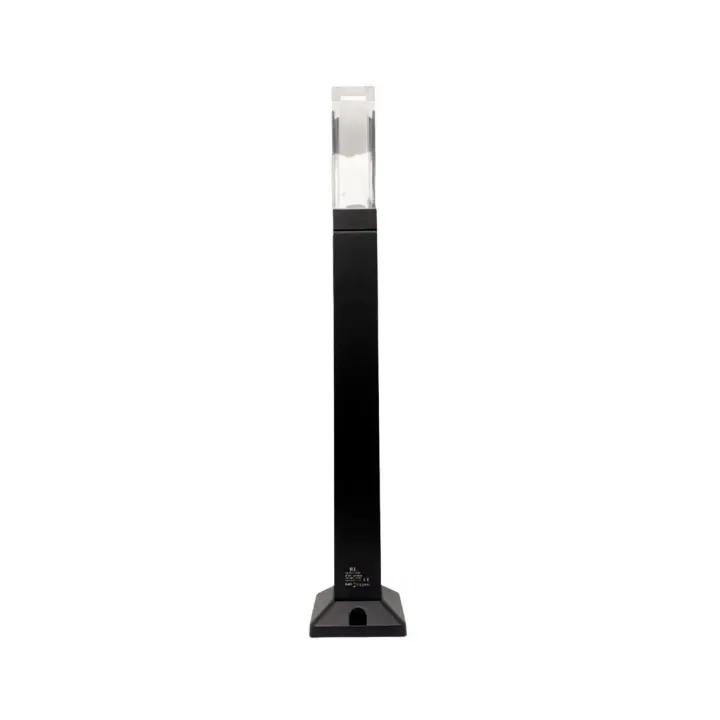 ONSSI Lámpara LED Exterior Jardin 10W,COB LED,(Blanco Cálido,3000k) Iluminación Exterior Farola de Suelo/Sobremuro,Negro,Luz LED Para Jardín,Patio o Terraza - 1